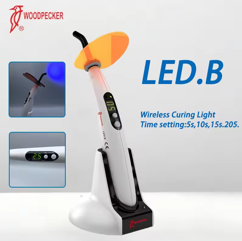 Dental Curing Light Woodpecker - огляд і ціна Teeth Whitening Kit