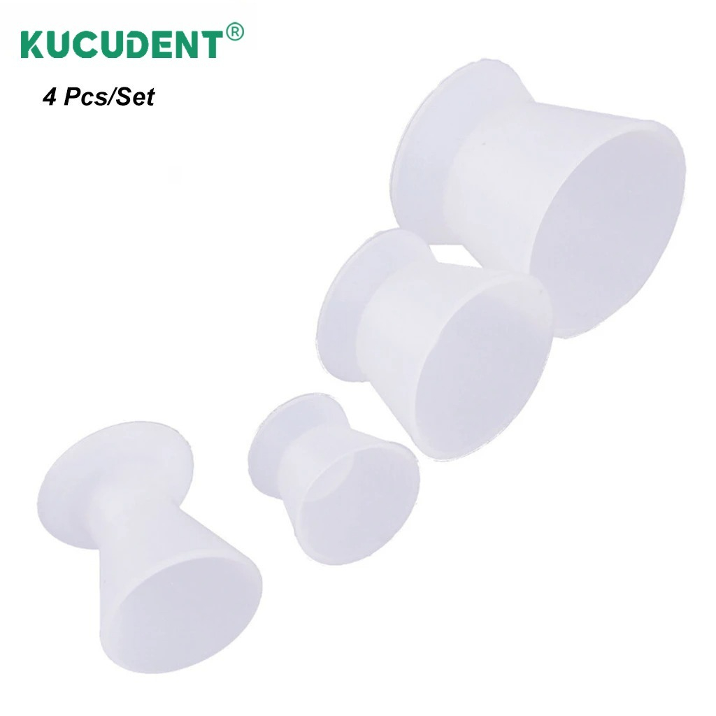 4Pcs/Set Dental Silicone Cup F - огляд і ціна Teeth Whitening Kit