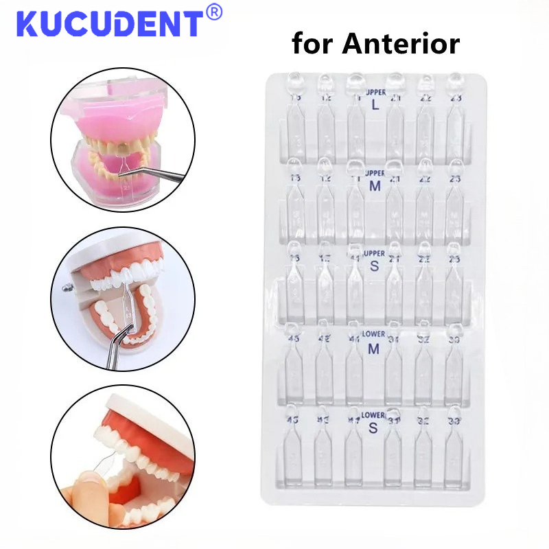 30pcs/Set Dental Veneer Mould  - огляд і ціна Teeth Whitening Moulds