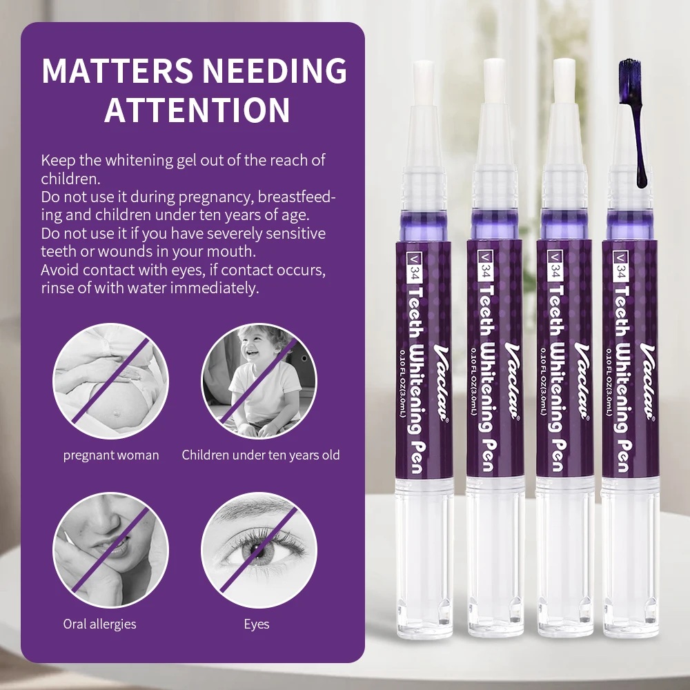 Vaclav V34 Purple Teeth Whiten - огляд і ціна Teeth Whitening Near Me